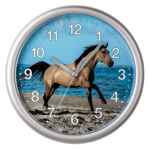 Wall Clock Horse