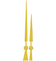 Hand pair Eurocode Lance yellow MHL:160mm
