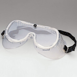 Beschermingsbril met kleurloose brillenglazen