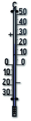 Thermomètre extérieur, 147x38mm