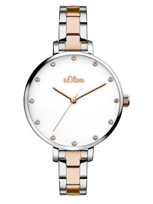 s.Oliver stainless steel bicolor rosegold SO-3458-MQ