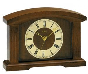 Radio controlled clock Kufstein 25x18x5cm, walnut