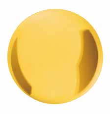 Slinger eenvoudig met lens messing geel gepolijst L:350 mm Ø:70 mm