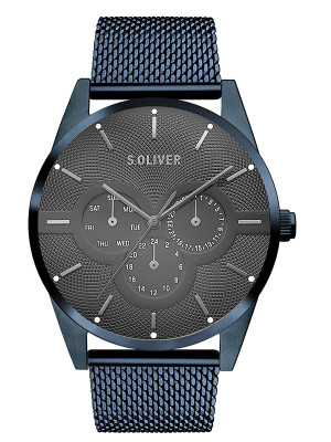 s.Oliver stainless steel blue SO-3551-MQ