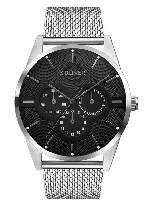 s.Oliver Stainless steel silvercolored SO-3574-MM