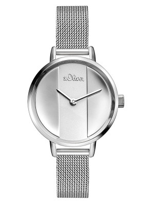 s.Oliver stainless steel silver SO-3539-MQ