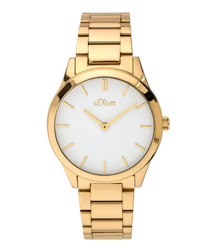 s.Oliver Stainless Steel Strap gold SO-3625-MQ