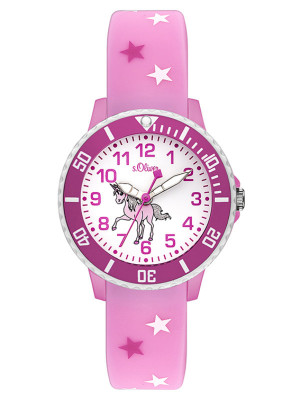 s.Oliver rubber strap pink SO-3561-PQ