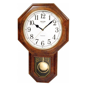 Rhythm 7543/9 pendulum clock gold