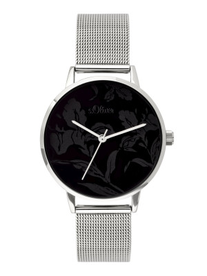 s.Oliver watch strap stainless steel silver SO-3640-MQ