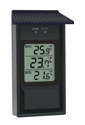 Max.-Min.-Thermometer for indoor and outdoor