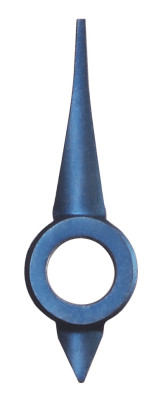 Stundenzeiger Regatis blau, Loch Ø 1,2 Länge 4,5 mm
