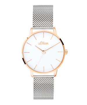 s.Oliver SO-3701-MQ stainless steel strap silver