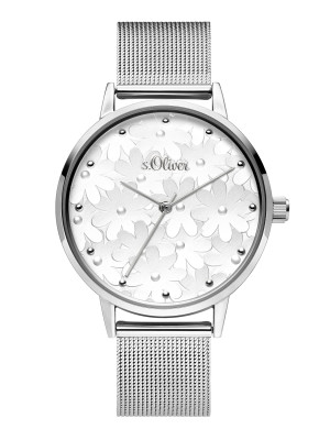 s.Oliver SO-3788-MQ stainless steel strap silver