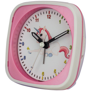 Children's Alarm Clock Unicorn, sweeping second