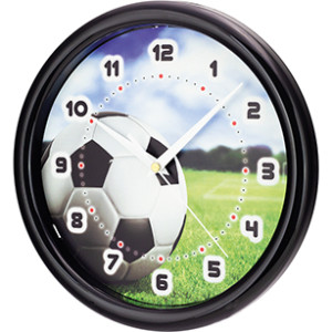 Horloge Murale d'enfants Ballon de foot