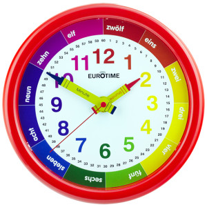 Time teaching wall clock for children