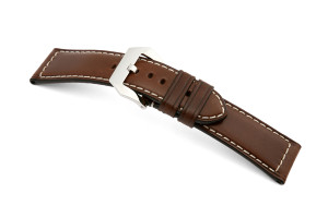 Bracelet-montre Happel PAN 24mm moka parallèle