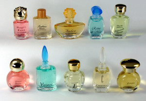 Parfum miniatuur set, 10 stuks