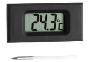 Digital built-in thermometer