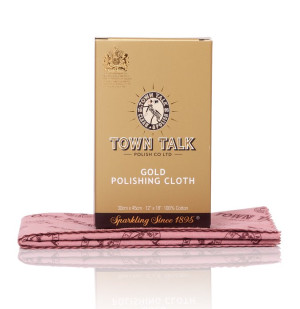 Mr Town Talk tissu de polissage pour l'or 30cm x 45cm