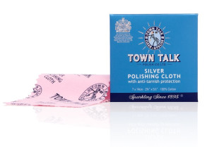 Mr Town Talk tissu de polissage pour l'argent 7cm x 14cm
