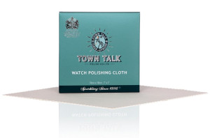 Mr Town Talk tissu de polissage pour le verre de montre 18 x 18 cm