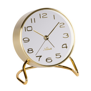 Atlanta 3103/9 Table clock quartz gold