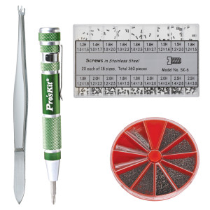TOP OFFER: screw sets including special dressing forceps and multi-screwdriver