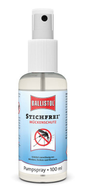 BALLISTOL Anti-Piqûres Spray à pompe, 100ml - Repousse les tiques & protège des moustiques