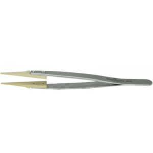 Bergeon BUR dressing forceps form 3 with wooden tips
