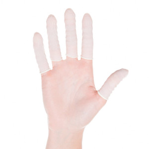 Finger cots, nitrile, anti-static, antiallergenic, size S - dia. 15mm
