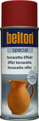 belton terracotta effect spray, orient red - 400ml