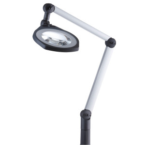 LENSLED II magnifying lamp with 1.85x magnification 15 watts - dimmable