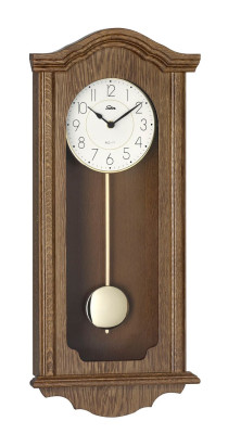 Radio controlled pendulum clock/ regulator Selva Exklusiv
