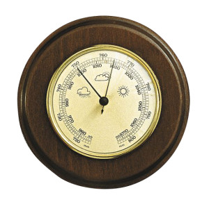 Barometer Made in Germany, walnut