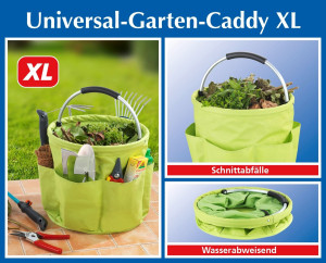 Tuin Caddy Opbergmand, groen – In XL-versie