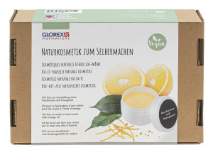 Startset Natuurlijke Cosmetica voor verfrissende, veganistische sinaasappel Handcrème