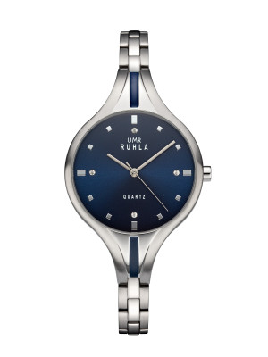 Uhren Manufaktur Ruhla - quartz wristwatch - stainless steel link bracelet