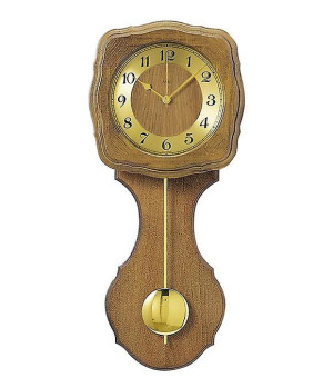 AMS radio pendulum clock Pfronten - oak