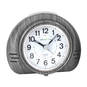 Atlanta 2502/40 quartz alarm clock black oak