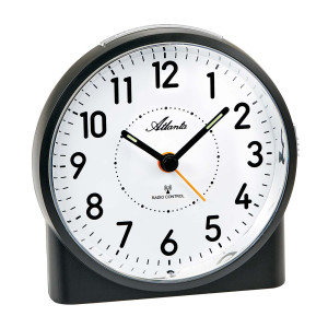 Atlanta 1843/7 radio controlled alarm clock silver