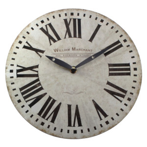 Retro Wall Clock William Marchant