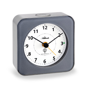 Atlanta 1846/4 radio controlled alarm clock anthracite