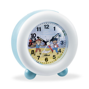 Atlanta 2136/5 quartz alarm clock blue