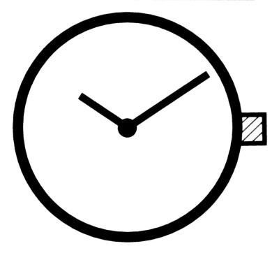 Horloge uurwerk Ronda 762, uurrad-H 0,95 standaard