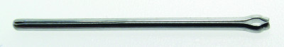 Assortiment splitpennen RVS lengte 10,00-20,00mm Ø 0,80-1,00mm, gespleten, inhoud 500 stk.