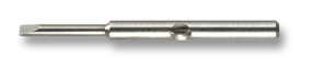 Schroevendraaierinzet 1,2 mm voor schroef- en stiftverwijderaar Bergeon