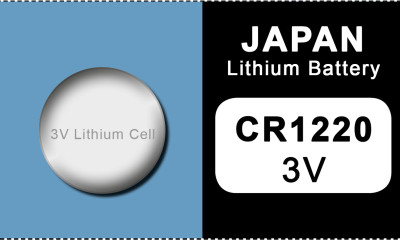 Japon 1220 Lithium Pile Bouton