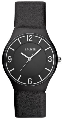 s.Oliver bracelet-montre noir SO-1982-LQ